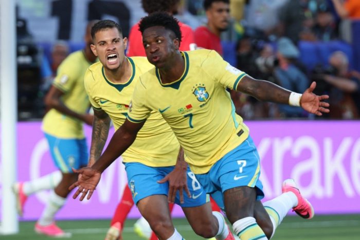 vinicius junior brazil celebrates scoring 1088191352
