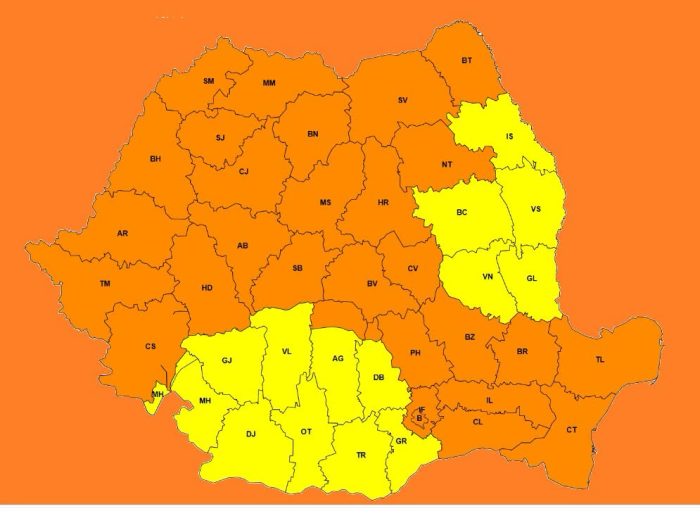 grindină Crișana
