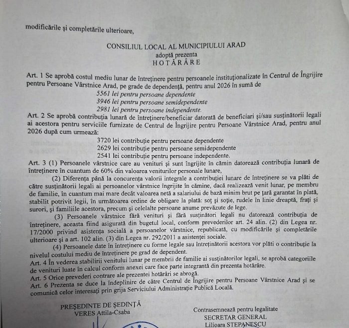 DAS persoane vulerabile contributia