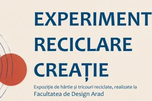 „Experiment. Reciclare. Creație” - expoziție de hârtie și tricouri reciclate realizate de studenții Facultății de Design