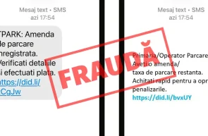 FRAUDĂ SMS TPARK