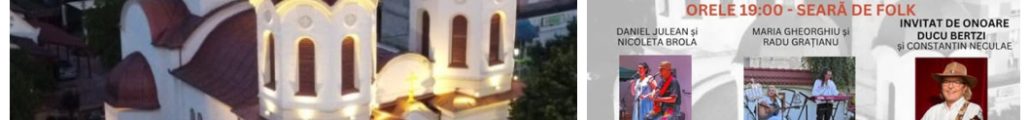 Festivalul Românilor de Pretutindeni la Parohia Ortodoxă din Grădiște. Ducu Bertzi, Mariana Anghel