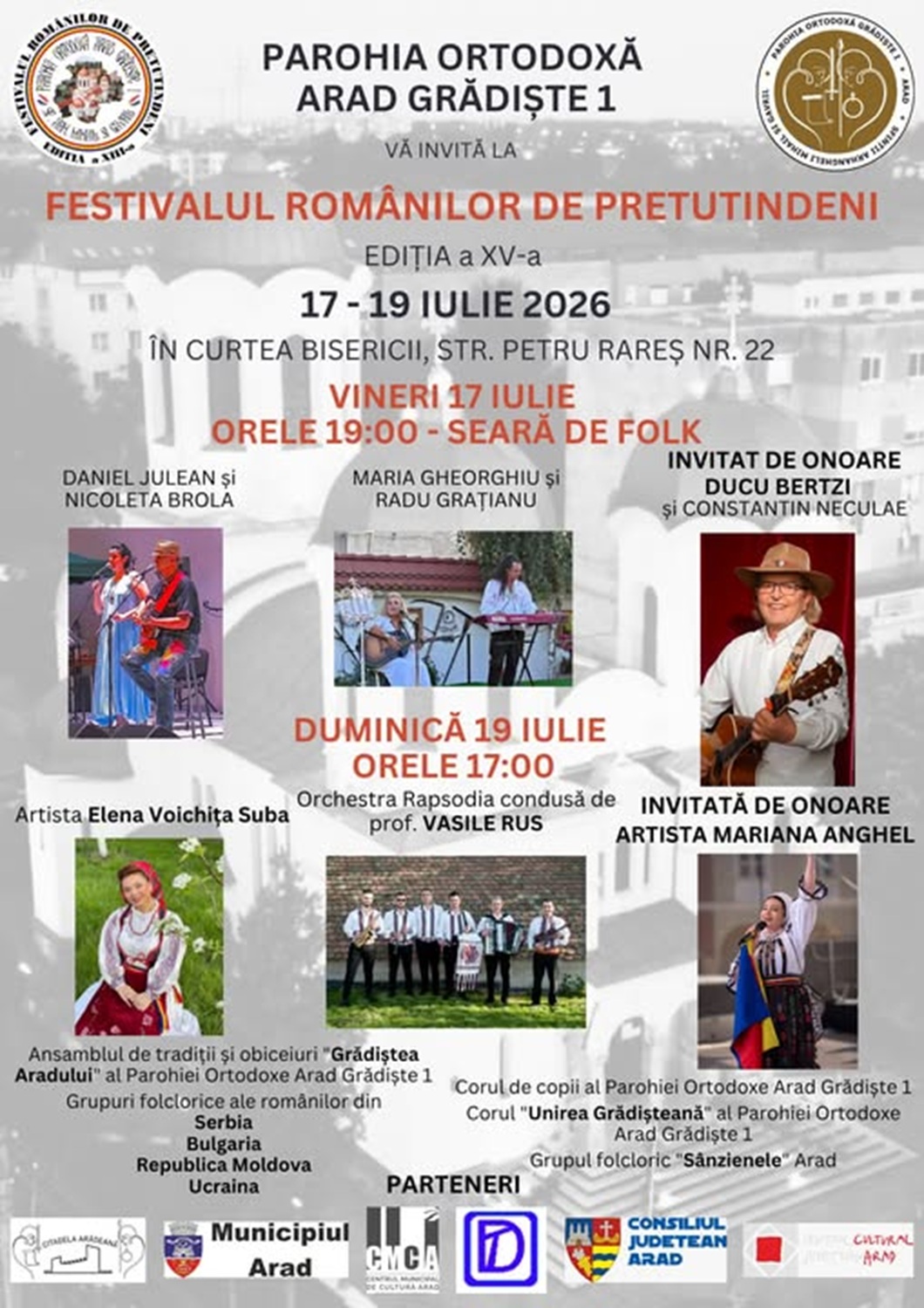 Festivalul Românilor de Pretutindeni la Parohia Ortodoxă din Grădiște