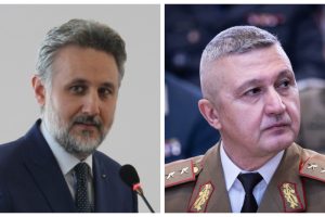 Marius Lazurca și generalul Gheorghiță Vlad