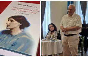 Mircea Mihăieș și-a lansat la Arad noul volum despre cele patru Virginia Woolf