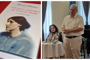 Mircea Mihăieș și-a lansat la Arad noul volum despre cele patru Virginia Woolf