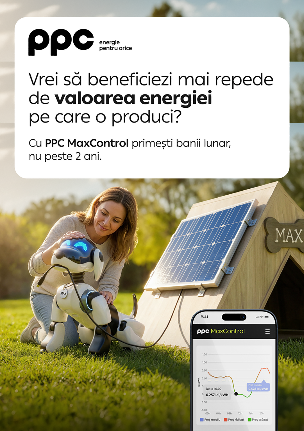 PPC energie lansează oferta PPC MaxControl