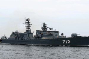 RFS Neustrashimy - navă de război rusă a efectuat un exercițiu cu muniție reală la doar 45 mile de Marea Britanie