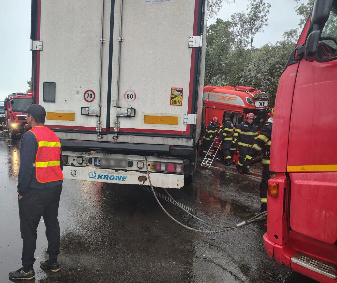 Accident la Căpruța