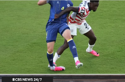 cbs captură ecran Campionatul Mondial al lui Trump