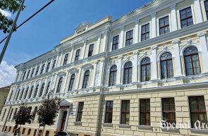fatada refacuta Colegiul National Elena Ghiba Birta