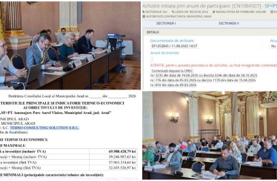 Câștigătorul „invizibil” al licitației pentru parcul din Vlaicu. Cum a putut fi aprobat un proiectant care nu apare încă drept câștigător în SEAP