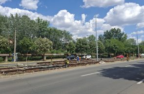 lucrări modernizare linii tramvai Micălaca