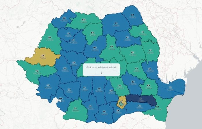 Aradul, pe locul al doilea în țară la gradul de ocupare a paturilor de spital. La Mocrea, gradul de ocupare depășea 120%