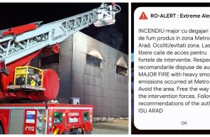4 dimineața - mesaj RO-ALERT eronat. ISU Arad a emis o adresă greșită