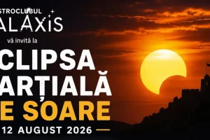 Astroclubul Galaxis invită arădenii la o seară astronomică specială la Cetatea Șiria - eclipsa de Soare și Perseidele
