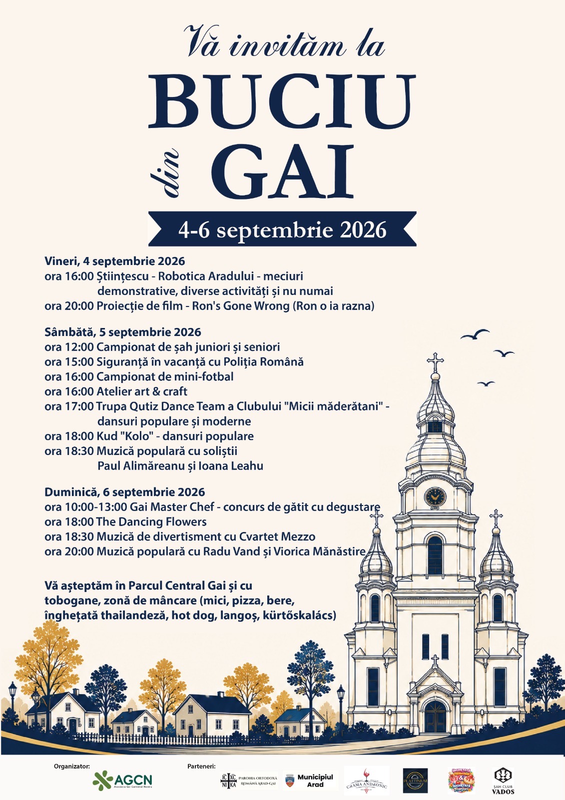 Buciu din Gai 2026 PROGRAM
