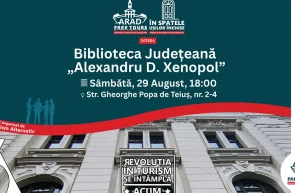 Ce se află dincolo de ușile Bibliotecii Județene - Arad Free Tours propune o vizită altfel