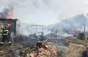 Lalașinț incendiu