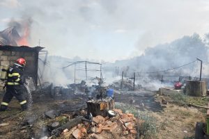 Lalașinț incendiu