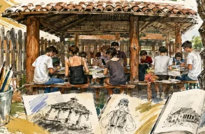 Tabăra de grafică și caligrafie de la Bata - ediția a 16-a