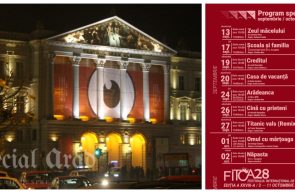Teatrul Clasic Ioan Slavici program septembrie octombrie Festivalul Internațional de Teatru Clasic