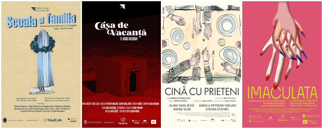 Teatrul Clasic Ioan Slavici program septembrie octombrie