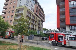 incendiu apartament Arad