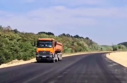 asfalt autostrada Margina Holdea