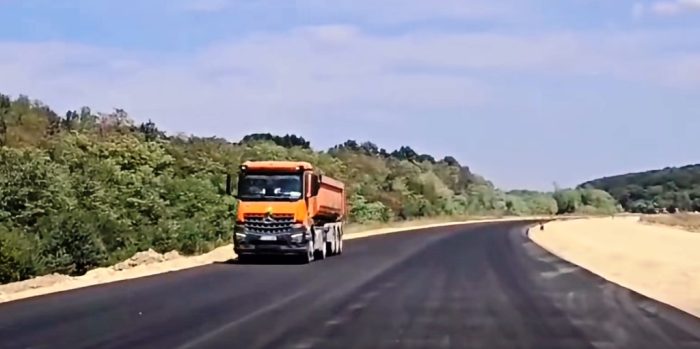 asfalt autostrada Margina Holdea