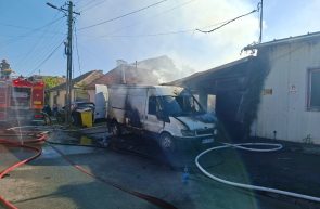 garaje incendiu