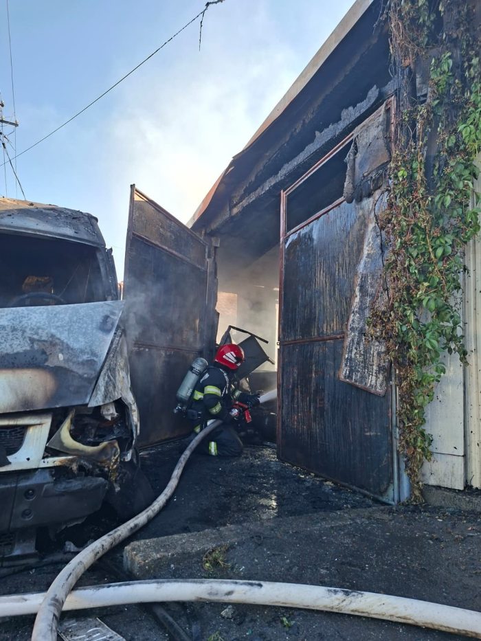 incendiu garaj 3