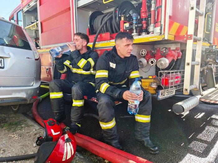 incendiu garaj lichidat