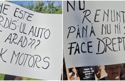 protest păguniți kia arad