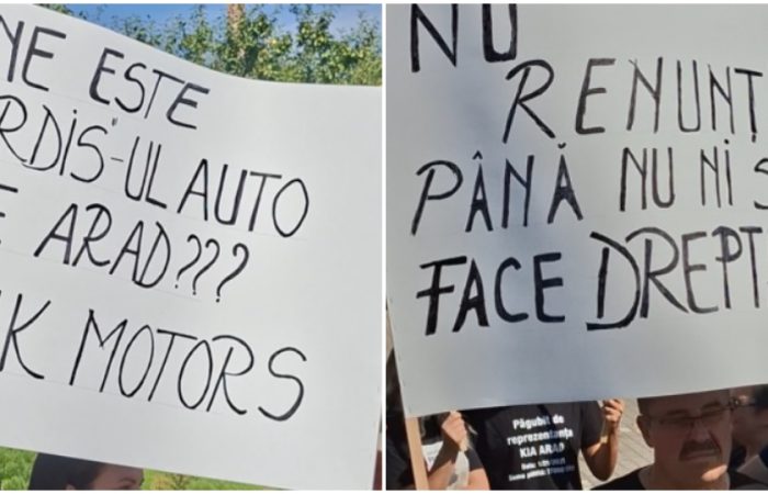 Păgubiții Kia și Isuzu Arad anunță un nou protest, la Tribunalul Arad. „Vrem ca situația noastră să nu fie uitată”
