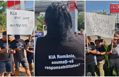 protest reprezentanță kia arad păgubiți