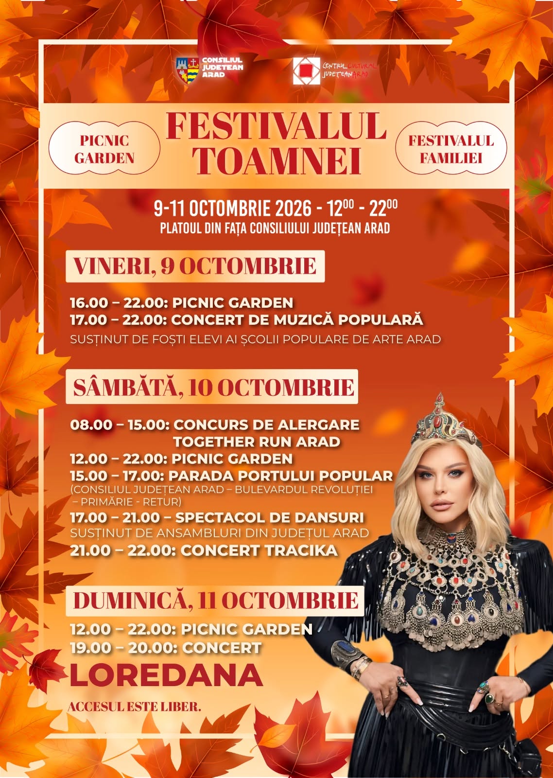 Festivalul Toamnei 2026 Loredana