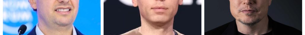 Dario Amodei Anthropic, Sam Altman OpenAI Elon Musk xAI