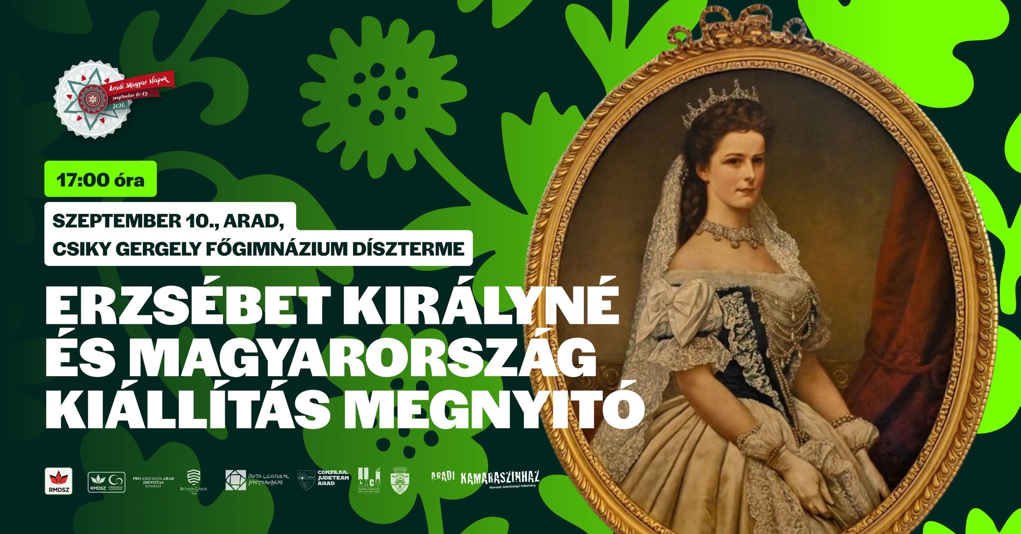 Erzsebet kiralyne Zilele Maghiare Arădene 2026