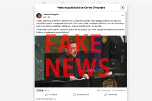 Factual demontează o nouă dezinformare - Zelenski NU a mulțumit la ONU pentru prelungirea războiului