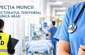 ITM Arad - acțiuni de control pentru combaterea muncii nedeclarate și verificarea respectării legislației în domeniul medical