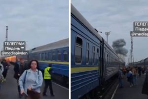 atac dronă tren Polonia Ucraina