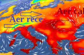 România trece de la caniculă la ploi și vijelii
