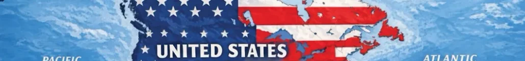 Trump enervează din nou țările vecine - a pus steagul SUA peste Canada, Mexic și Groenlanda