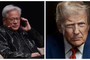 Trump l-a sunat pe directorul Nvidia Jensen Huang în timpul conferinței All-In Summit