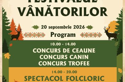 afiș festivalul vânătorilor lipova 2026