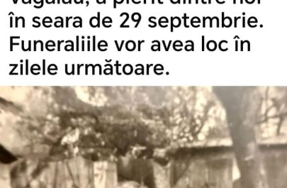 anunț deces doctorul văgălău