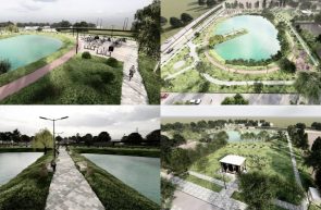 Curtici parc lac
