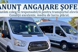Anunt angajare sofer CSEI Arad