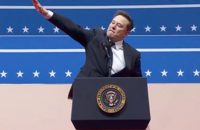 Elon Musk salut nazist